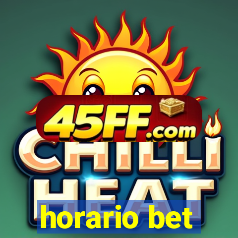 horario bet